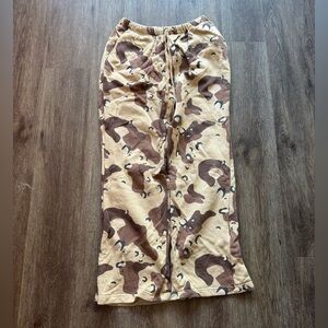 Elwood Desert Camouflage Print Relaxed Fit Sweatpants